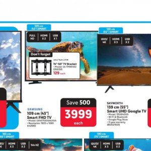 TV set at Makro