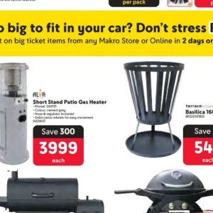 Heater at Makro