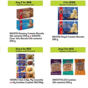 Biscuits at Makro