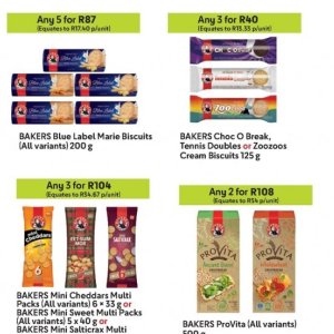 Biscuits at Makro