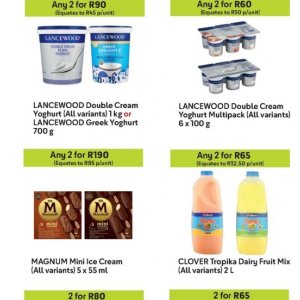 Yoghurt at Makro