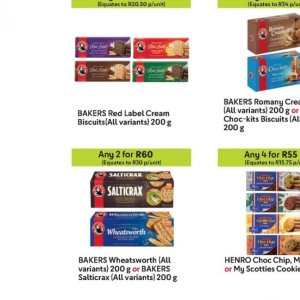 Biscuits at Makro