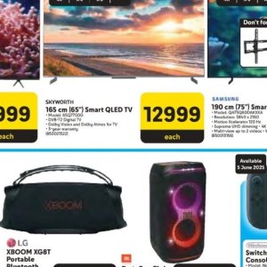 TV set at Makro