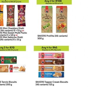 Biscuits at Makro