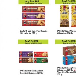 Biscuits at Makro
