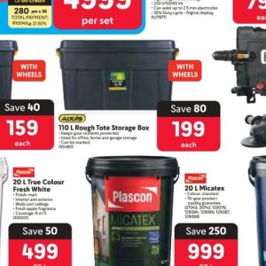 Storage box at Makro