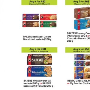 Biscuits at Makro