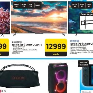 TV set at Makro