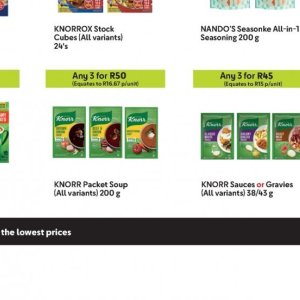 Soup at Makro