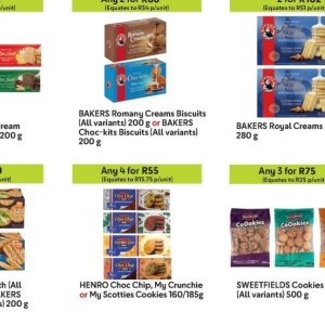 Biscuits at Makro