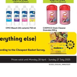Basket at Makro
