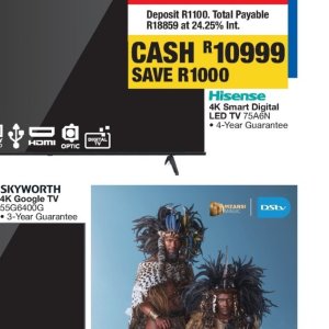 TV set at OK Furniture