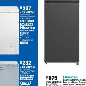 Freezer at OK Furniture