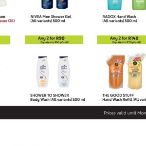 Shower at Makro