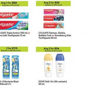 Toothpaste at Makro