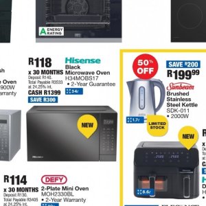 Microwave oven at OK Furniture