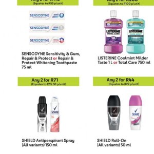Toothpaste at Makro