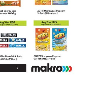 Popcorn at Makro