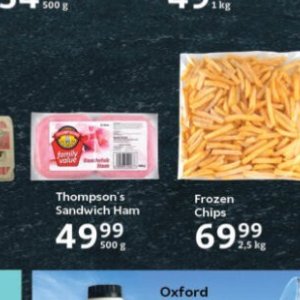 Chips at Oxford freshmarket