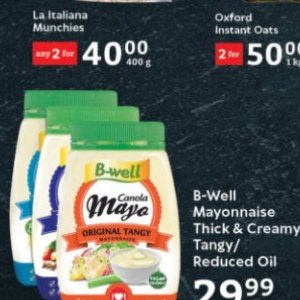 Mayonnaise at Oxford freshmarket