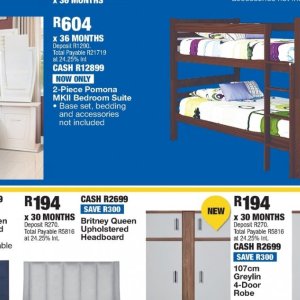 Bed at OK Furniture