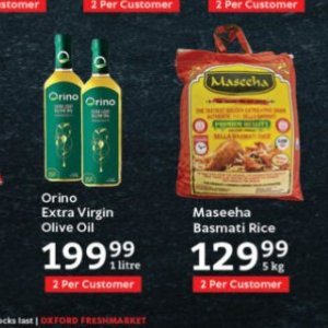 Rice at Oxford freshmarket