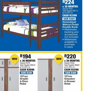 Bed at OK Furniture
