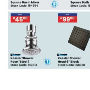 Shower at Africa Cash and Carry