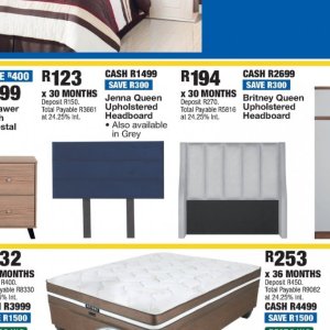 Headboard at OK Furniture