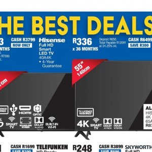 TV set at OK Furniture