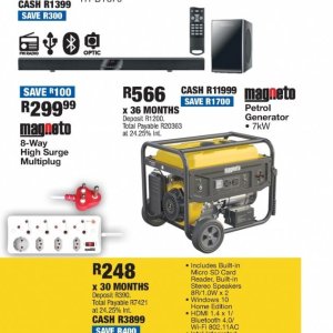 Generator at OK Furniture