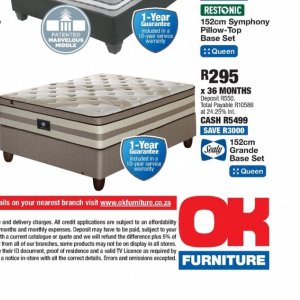 TV set at OK Furniture