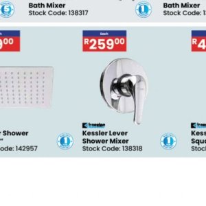 Shower at Africa Cash and Carry