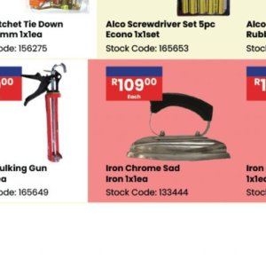 Iron at Africa Cash and Carry