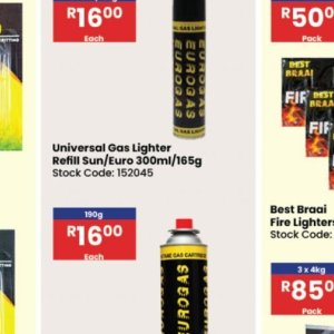 Lighter at Africa Cash and Carry