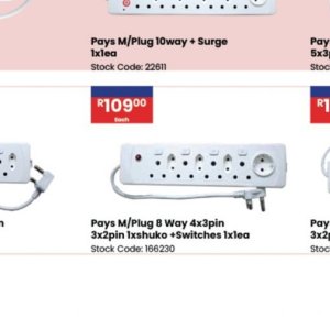Plug at Africa Cash and Carry