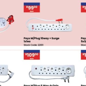 Plug at Africa Cash and Carry