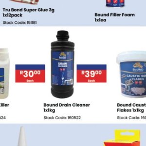 Drain cleaner at Africa Cash and Carry