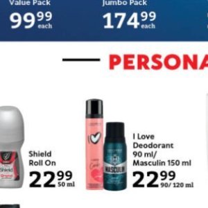 Deodorant pantene  at Oxford freshmarket