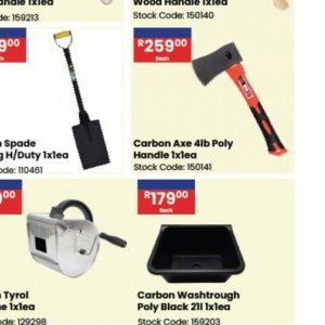 Axe at Africa Cash and Carry