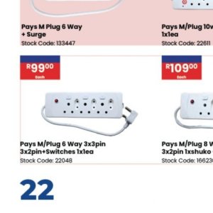 Plug at Africa Cash and Carry