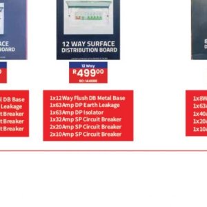 Circuit breaker at Africa Cash and Carry
