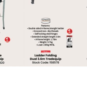 Ladder at Africa Cash and Carry