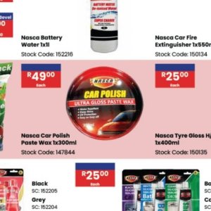 Car polish at Africa Cash and Carry