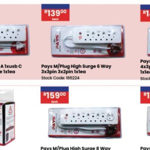 Plug at Africa Cash and Carry