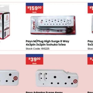 Plug at Africa Cash and Carry