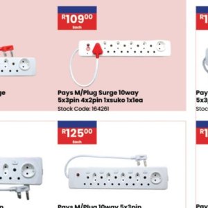 Plug at Africa Cash and Carry