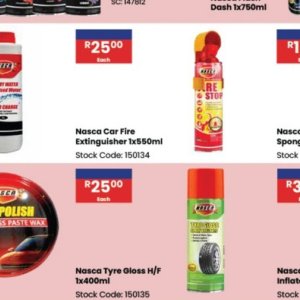 Fire extinguisher at Africa Cash and Carry