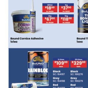 Adhesive at Africa Cash and Carry