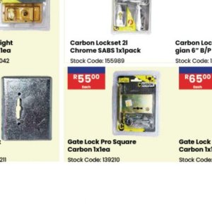 Lock at Africa Cash and Carry